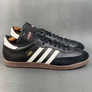 Adidas Samba Classic Men's Athletic sneaker Shoes Black White size 12.5